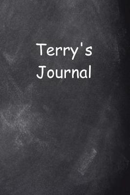 Cover of Terry Personalized Name Journal Custom Name Gift Idea Terry