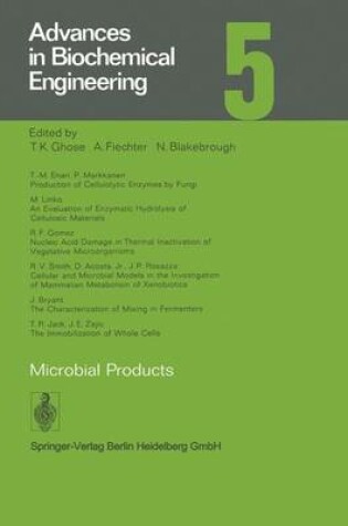 Cover of Microbial Products