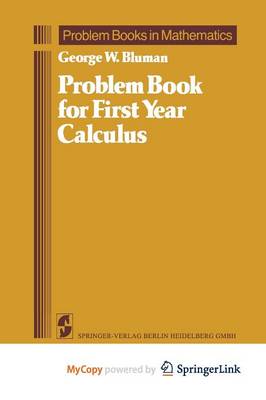 Book cover for Problem Book for First Year Calculus