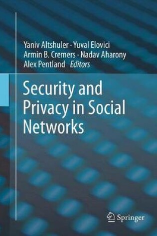 Cover of Security and Privacy in Social Networks
