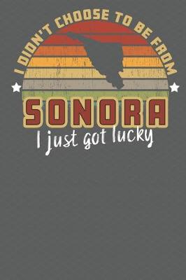 Book cover for I Didn't Choose to Be From Sonora I Just Got Lucky