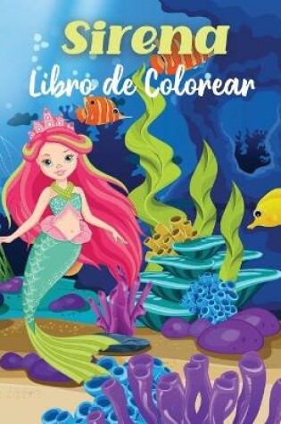 Cover of Sirena Libro de Colorear