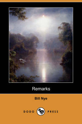 Book cover for Remarks (Dodo Press)