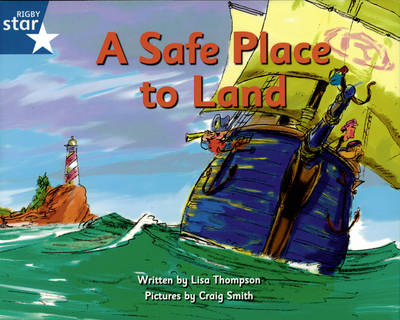 Book cover for Pirate Cove Blue Level Fiction: A Safe Place to Land