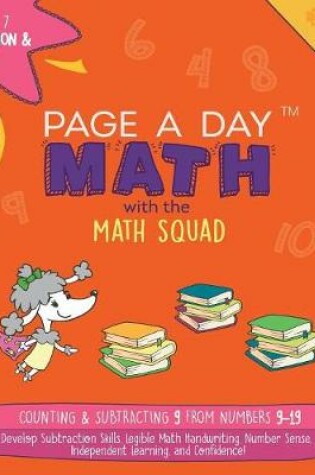 Cover of Page a Day Math Subtraction & Counting Book 10