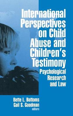 Book cover for International Perspectives on Child Abuse and Children′s Testimony