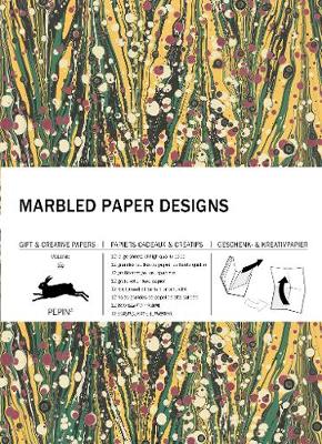 Book cover for Marbled Paper Designs