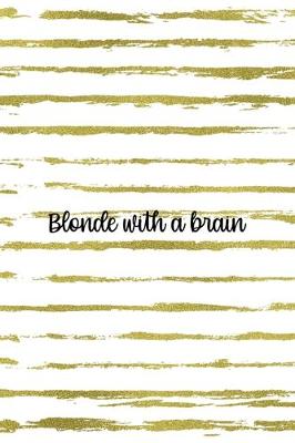 Book cover for Blonde With A Brain