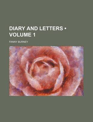 Book cover for Diary and Letters (Volume 1)