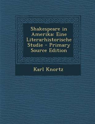 Book cover for Shakespeare in Amerika