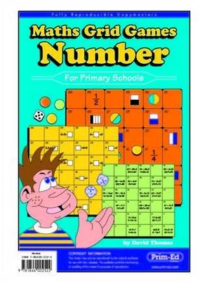 Book cover for Maths Number Grid Games