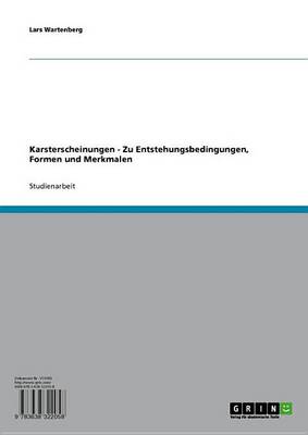 Book cover for Karsterscheinungen