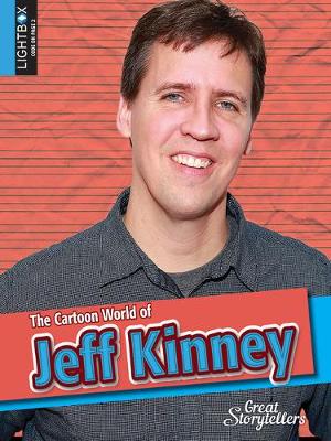 Book cover for The Cartoon World of Jeff Kinney