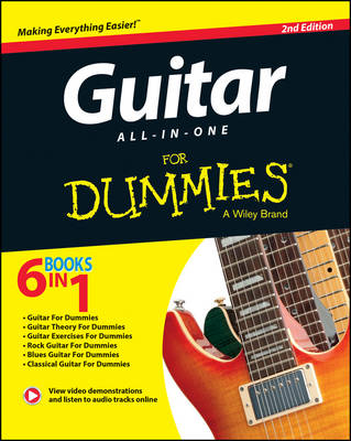 Book cover for Guitar All-in-One For Dummies