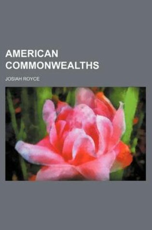 Cover of American Commonwealths