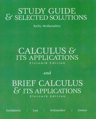 Book cover for Study Guide and Selected Solutions