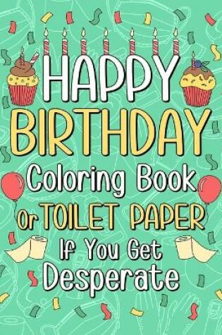 Cover of Happy Birthday Coloring Book