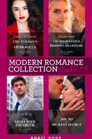 Cover of Modern Romance April 2023 Books 1-4