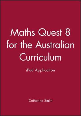 Book cover for Maths Quest 8 for the Australian Curriculum iPad Application