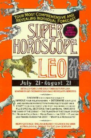 Cover of Super Horoscope: Leo 2001