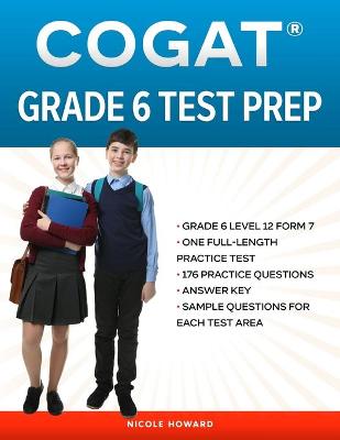 Book cover for Cogat(r) Grade 6 Test Prep