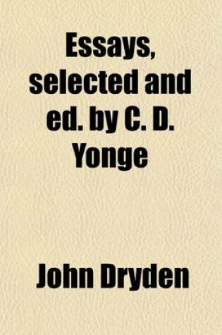 Cover of Essays, Selected and Ed. by C. D. Yonge