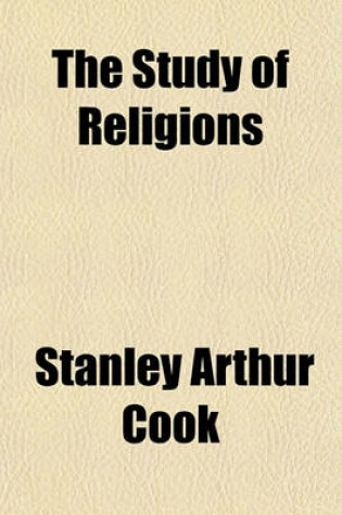 Cover of The Study of Religions