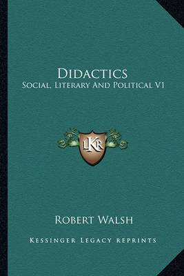 Book cover for Didactics