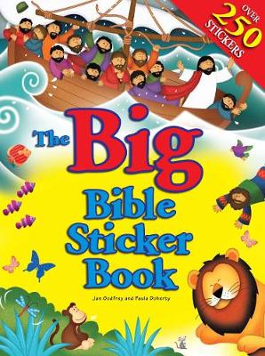 Book cover for The Big Bible Sticker Book