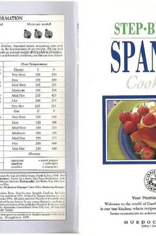 Cover of Spanish Step-by-step Cooking