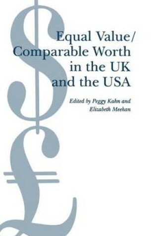 Cover of Equal Value/Comparable Worth in the UK and the USA