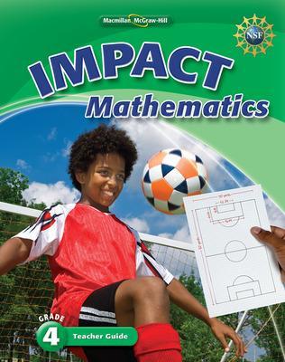 Cover of Math Connects, Grade 4, IMPACT Mathematics, Teacher Edition