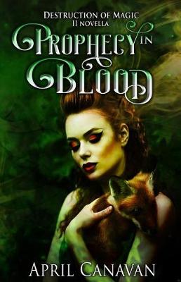 Book cover for Prophecy in Blood