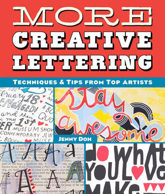 Book cover for More Creative Lettering