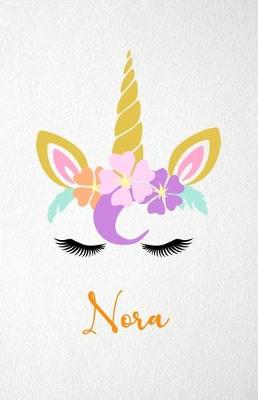 Book cover for Nora A5 Lined Notebook 110 Pages