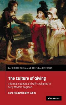 Book cover for The Culture of Giving