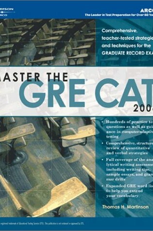 Cover of Master the Gre Cat, 2004/E