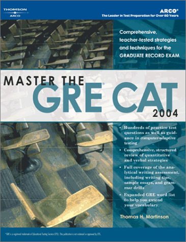 Book cover for Master the Gre Cat, 2004/E