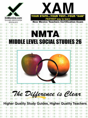 Cover of Nmta Middle Level Social Studies 26 Teacher Certification Test Prep Study Guide