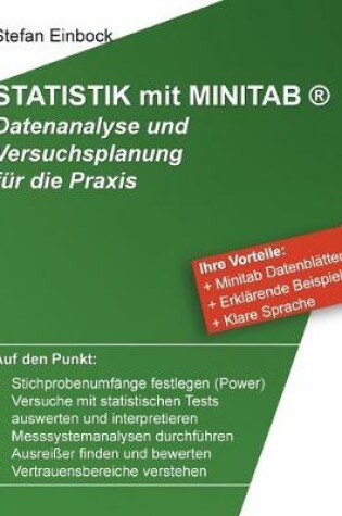 Cover of Statistik mit Minitab