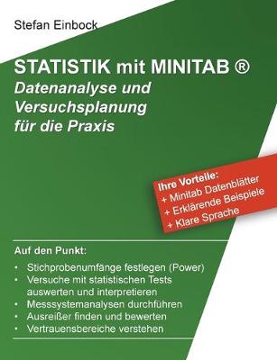 Book cover for Statistik mit Minitab