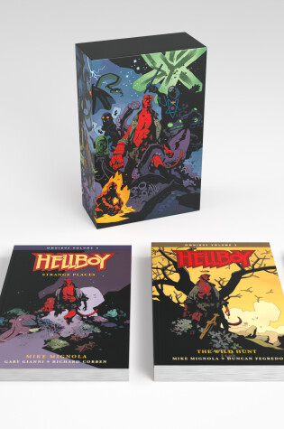 Cover of Hellboy Omnibus Boxed Set