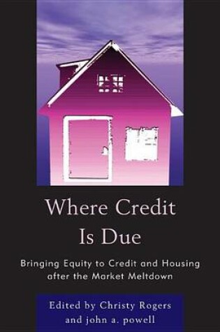 Cover of Where Credit Is Due