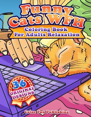 Book cover for Funny Cats WFH