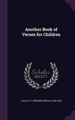 Book cover for Another Book of Verses for Children