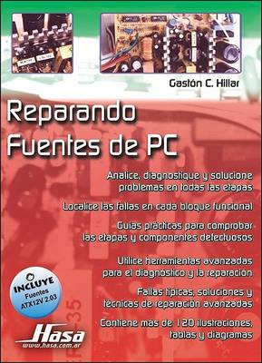 Book cover for Reparando Fuentes de PC