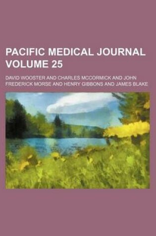 Cover of Pacific Medical Journal Volume 25