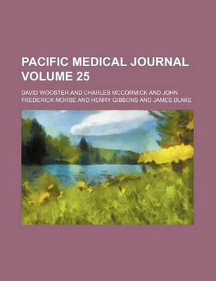 Book cover for Pacific Medical Journal Volume 25