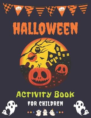 Book cover for Halloween Activity Book for Children