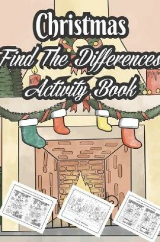 Cover of Christmas Find The Differences Activity Book